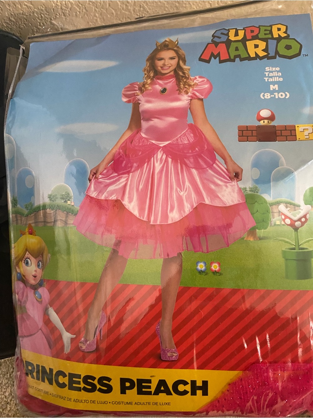 Nintendo Princess Peach Costume - Pink
